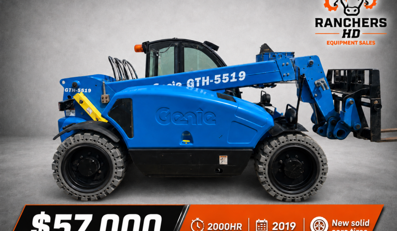 2019 Genie 5519 Telehandler full