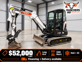 2022 Bobcat E32 Excavator Long Arm
