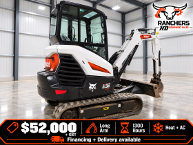 2022 Bobcat E32 Excavator Long Arm